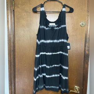 Black Lucky Brand Tie Dye Dress